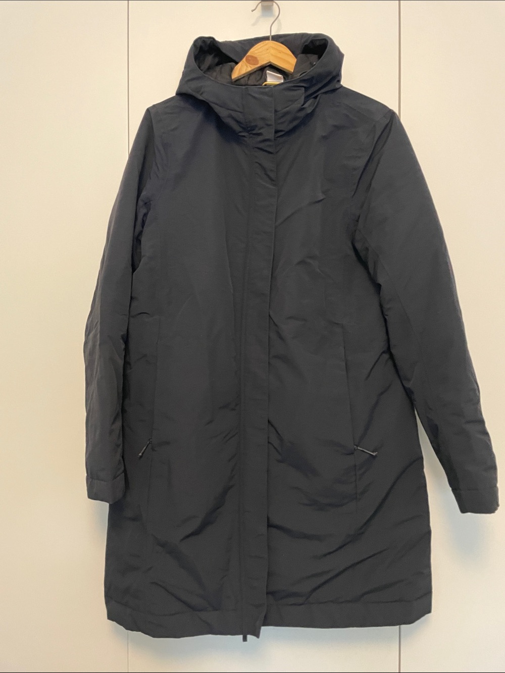 Hooded Winter Coat - Black